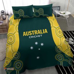 Australia Cricket Bedding Set Aussies Champions LT01