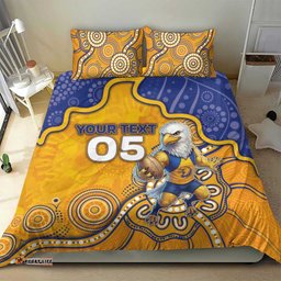 Custom Eagles Football Bedding Set Aboriginal Dot Art Pattern DT05
