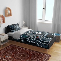 Carlton NAIDOC Week 2026 Personalised Bedding Set 50 Years of Deadly Aboriginal Art LT14