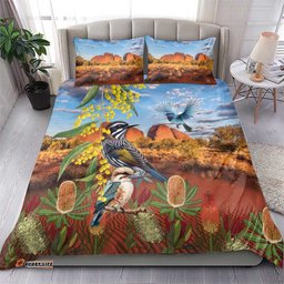 Australia Native Bird Uluru Ayers Rock Bedding Set LT9
