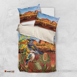 Australia Native Bird Uluru Ayers Rock Bedding Set LT9