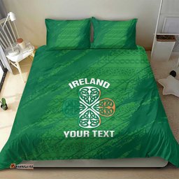 Custom Ireland Cricket Bedding Set Irish Celtic Knot - National Color LT14