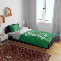 Custom Ireland Cricket Bedding Set Irish Celtic Knot - National Color LT14