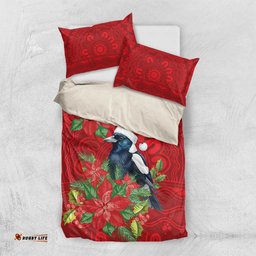 Australian Magpie Bedding Set Aboriginal Inspired Christmas LT9