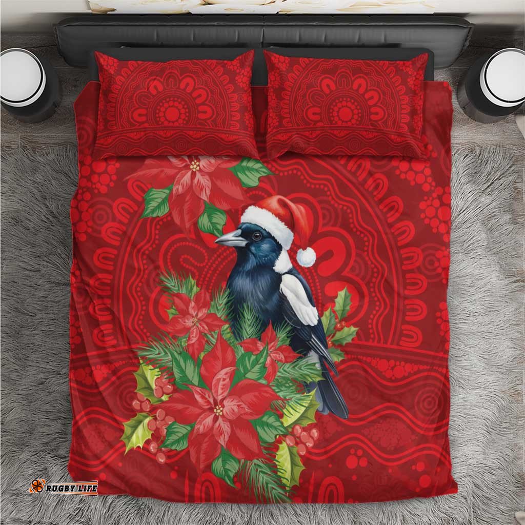 Australian Magpie Bedding Set Aboriginal Inspired Christmas LT9