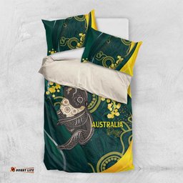 Australia Day Bedding Set Koala Aboriginal Art LT7