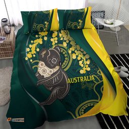 Australia Day Bedding Set Koala Aboriginal Art LT7