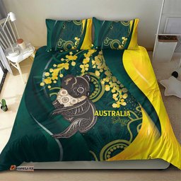 Australia Day Bedding Set Koala Aboriginal Art LT7