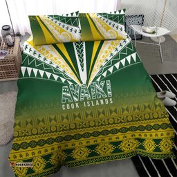 Cook Islands Rugby Bedding Set Kuki Avaiki LT7
