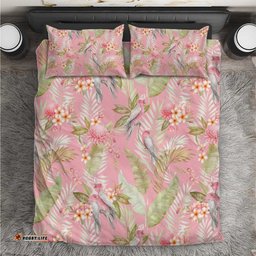 Australia Galah Cockatoo Bedding Set Eolophus Soseicapilla Couple Seamless Style LT14