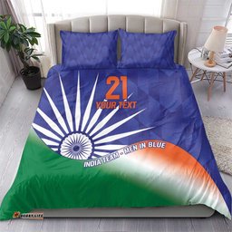 India Cricket Custom Bedding Set Ashoka Chakra with Flag Style LT9