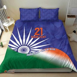 India Cricket Custom Bedding Set Ashoka Chakra with Flag Style LT9