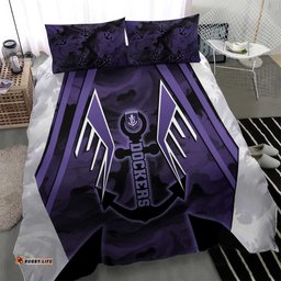 Fremantle Football Bedding Set Dockers Anchor Sporty Style DT05