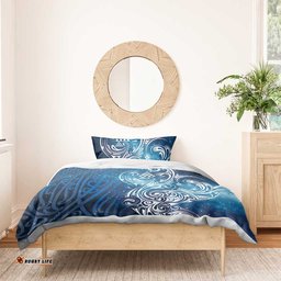 Matariki Galaxy Bedding Set Maori Taniko Pattern LT9