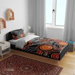 NAIDOC Week 50 Years Deadly Personalised Bedding Set Aboriginal Art LT14