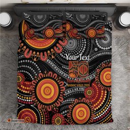 NAIDOC Week 50 Years Deadly Personalised Bedding Set Aboriginal Art LT14