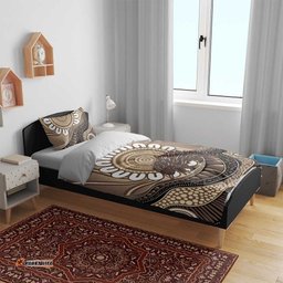 Indigenous Echidna Australia Bedding Set Australian Aboriginal Art Proud LT14