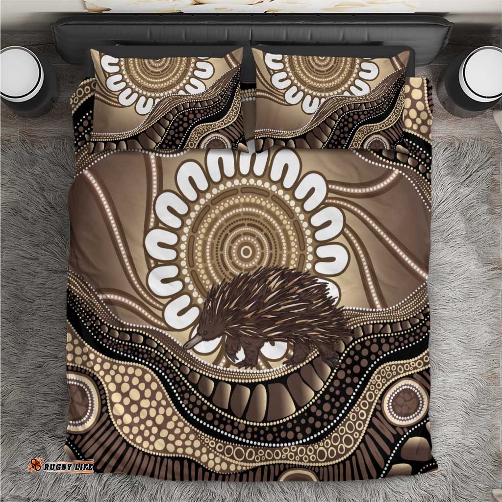 Indigenous Echidna Australia Bedding Set Australian Aboriginal Art Proud LT14