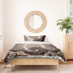 Indigenous Echidna Australia Bedding Set Australian Aboriginal Art Proud LT14