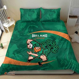 Ireland Rugby Sevens Bedding Set Go Champions Irish Shamrock LT14