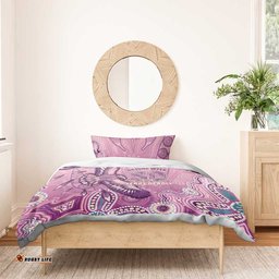 NAIDOC Week - 50 Years Deadly Bedding Set Pastel Wings LT7