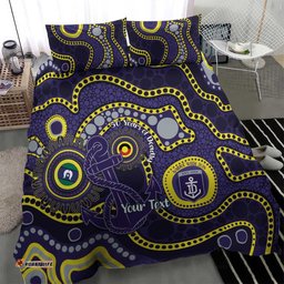 Dockers NAIDOC Week 2026 Personalised Bedding Set 50 Years of Deadly Aboriginal Art LT14