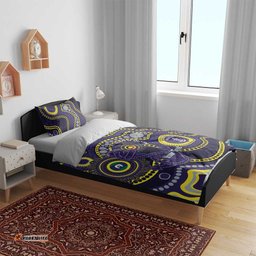 Dockers NAIDOC Week 2026 Personalised Bedding Set 50 Years of Deadly Aboriginal Art LT14