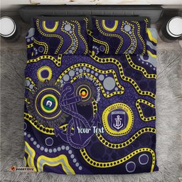 Dockers NAIDOC Week 2026 Personalised Bedding Set 50 Years of Deadly Aboriginal Art LT14