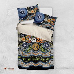 NAIDOC Deadly 50 Years Bedding Set Aboriginal and Torres Strait Islander LT9