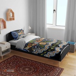 NAIDOC Deadly 50 Years Bedding Set Aboriginal and Torres Strait Islander LT9