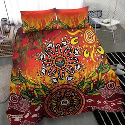 NAIDOC Week 2026 Bedding Set 50 Years of Deadly Aboriginal Dot Art LT9