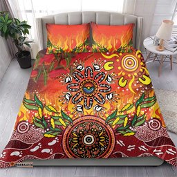NAIDOC Week 2026 Bedding Set 50 Years of Deadly Aboriginal Dot Art LT9
