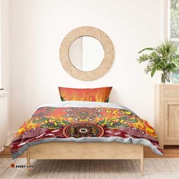 NAIDOC Week 2026 Bedding Set 50 Years of Deadly Aboriginal Dot Art LT9