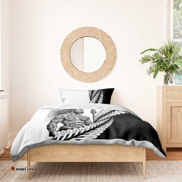 Koru Fern New Zealand Maori Tribal Warrior Bedding Set LT9