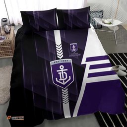 Fremantle Dockers Bedding Set Modern Geometric Sports Graphic Style TS04