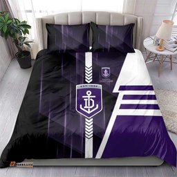 Fremantle Dockers Bedding Set Modern Geometric Sports Graphic Style TS04