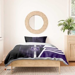 Fremantle Dockers Bedding Set Modern Geometric Sports Graphic Style TS04