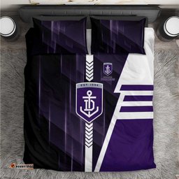 Fremantle Dockers Bedding Set Modern Geometric Sports Graphic Style TS04