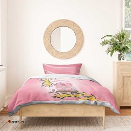 Galah Australia Day Bedding Set 26th January Golden Wattle Pink Color LT14