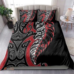 Koru Fern New Zealand Bedding Set Maori Tribal Pattern LT9