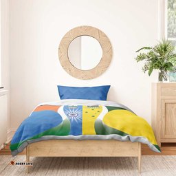 India Vs Australia Cricket Bedding Set Final Matchup LT05