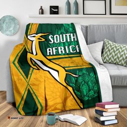 South Africa Premium Blanket Springboks Rugby Be Fancy