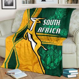 South Africa Premium Blanket Springboks Rugby Be Fancy