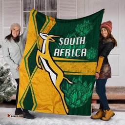 South Africa Premium Blanket Springboks Rugby Be Fancy