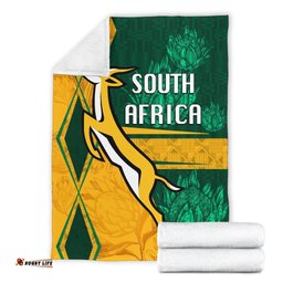 South Africa Premium Blanket Springboks Rugby Be Fancy