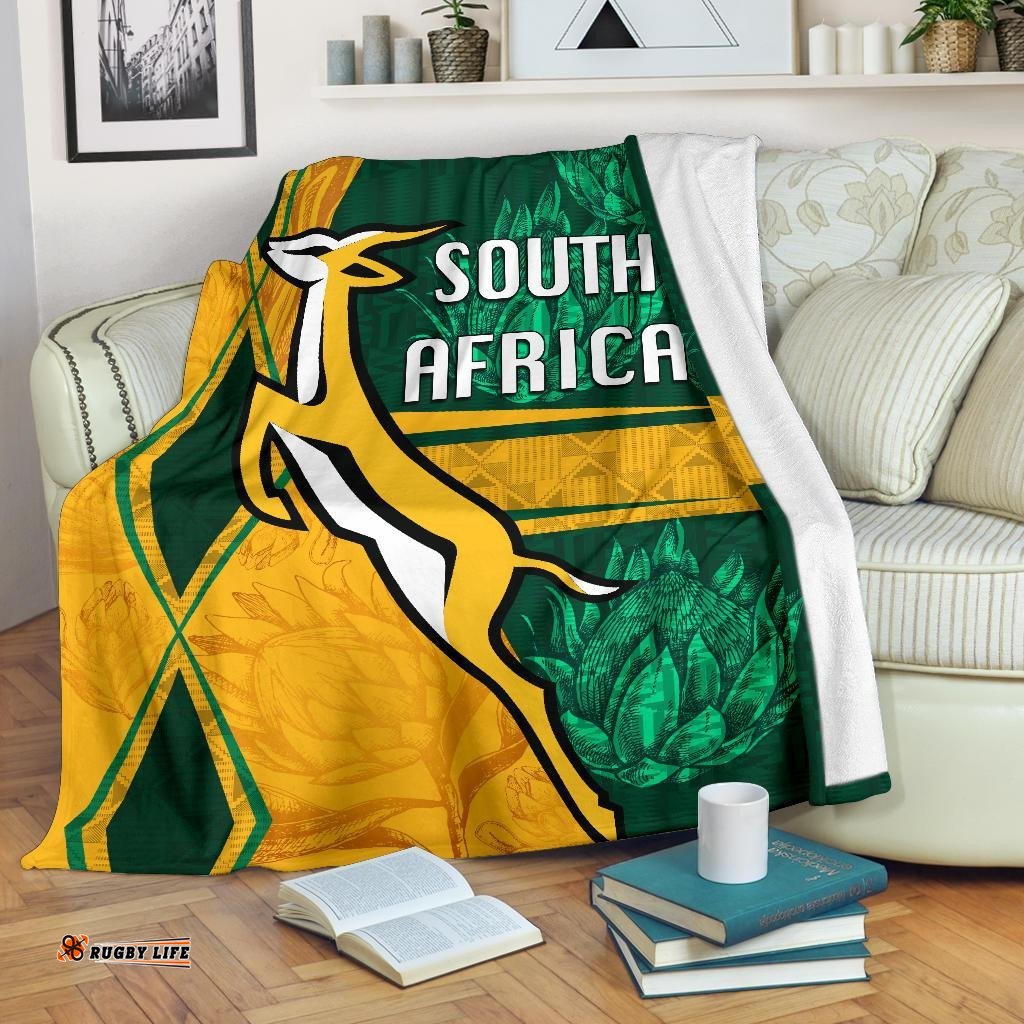South Africa Premium Blanket Springboks Rugby Be Fancy