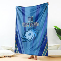 MI Cape Town Custom Blanket South African Cricket 2024 Sporty