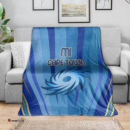 MI Cape Town Custom Blanket South African Cricket 2024 Sporty