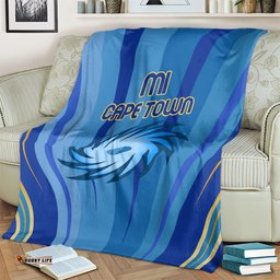 MI Cape Town Custom Blanket South African Cricket 2024 Sporty
