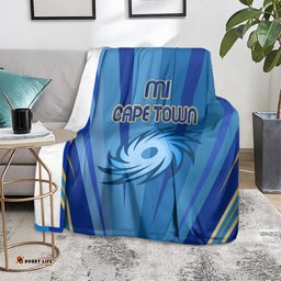 MI Cape Town Custom Blanket South African Cricket 2024 Sporty